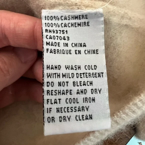 Cashmere Square Neck Sweater - Picture 6 of 6